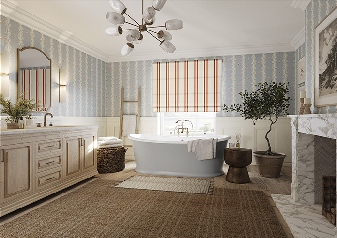 Winnies Stripe, Jaffs - Roman Blind - Image 6